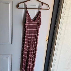 Bodycon stripped dress